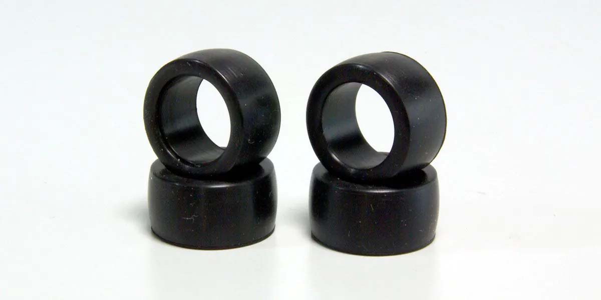 KYOSHO K.MZT302-20B - Kyosho Mini-Z LM High-Grip Tyres 20 Shore 4 - Wide