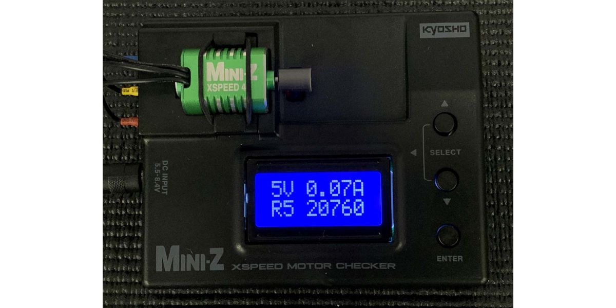 KYOSHO K.MZW124 - Motor Checker Kyosho X-Speed Mini-Z