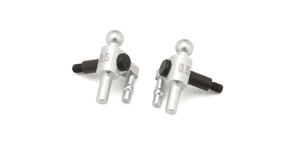 KYOSHO K.MZW710-05 - Kyosho Mini-Z MR04 Steering Block Camber 0.5 - Alu