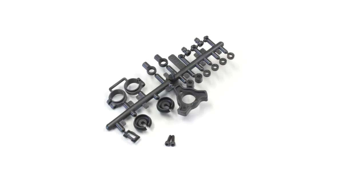 KYOSHO K.OT210BKB - Shock Plastic Parts Set Kyosho Optima - Black