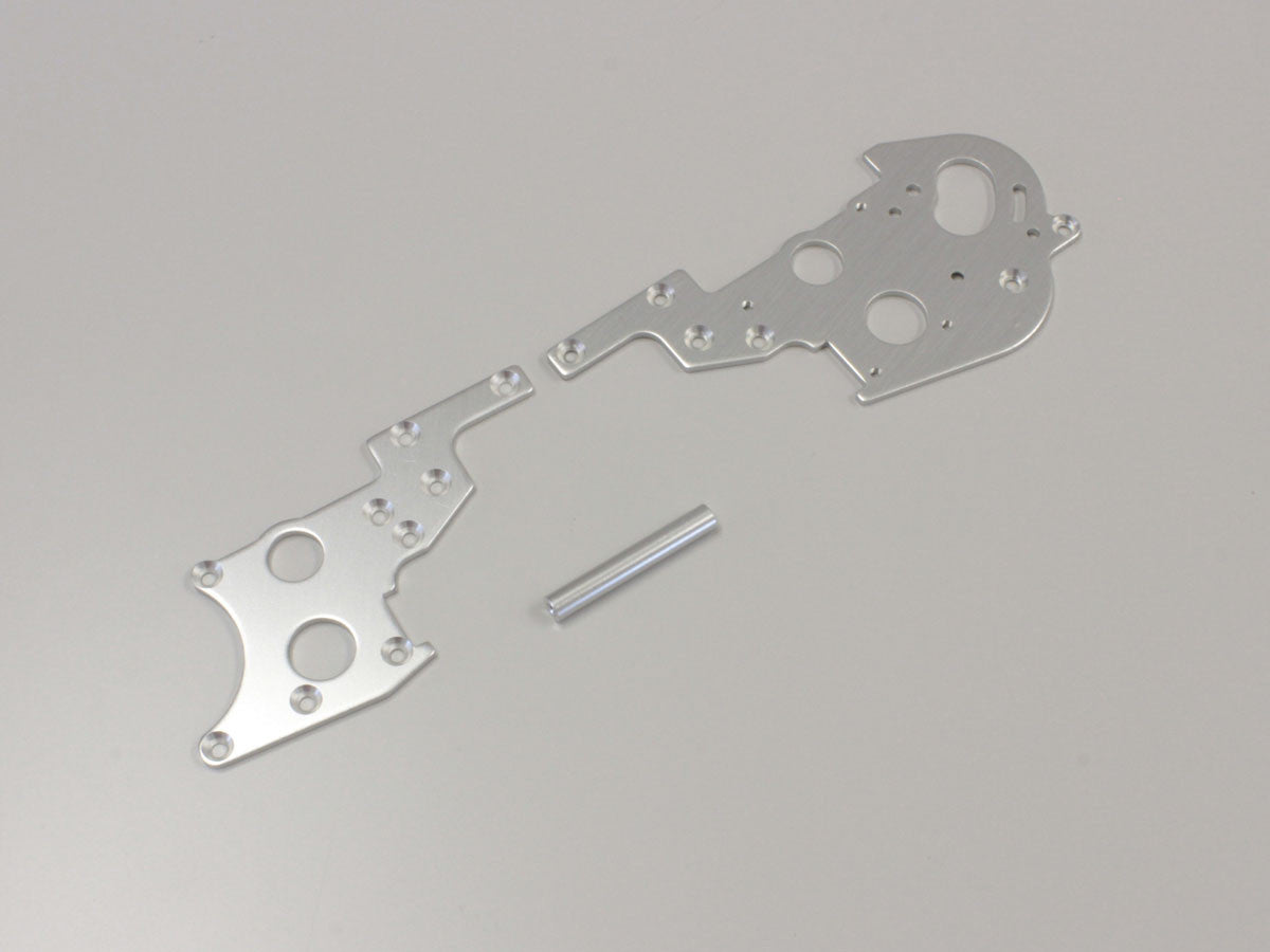 KYOSHO K.OT215S - Rear side plate set Kyosho Optima 2 pcs Silver