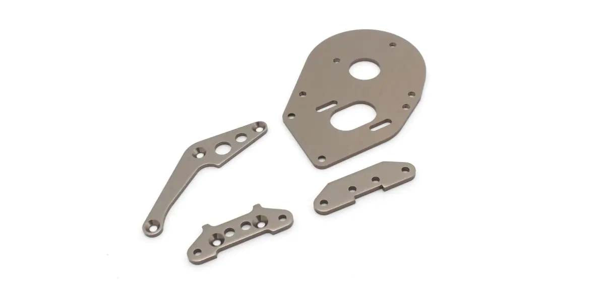 KYOSHO K.OT264GM - Plate Set Kyosho Optima Mid - Gun Metal