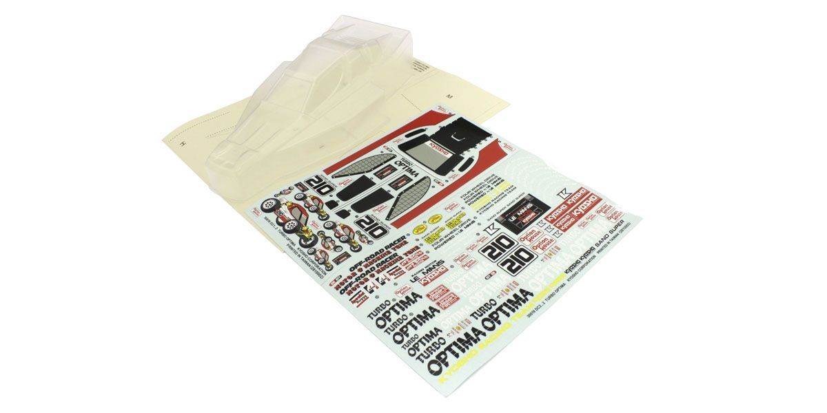 KYOSHO K.OTB248B - Body shell Kyosho Turbo Optima
