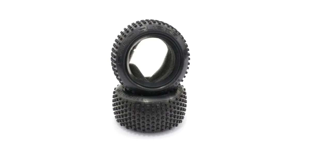 KYOSHO K.OTT244SB - Tires 50x83x36mm Kyosho Turbo Optima 2 pcs Soft - Block type