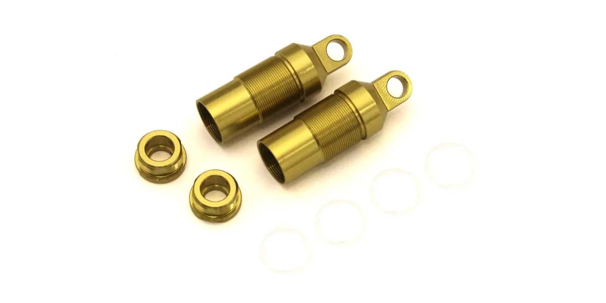 KYOSHO K.OTW128-01B - Front Shock Case Kyosho Turbo Optima 2 pcs Gold