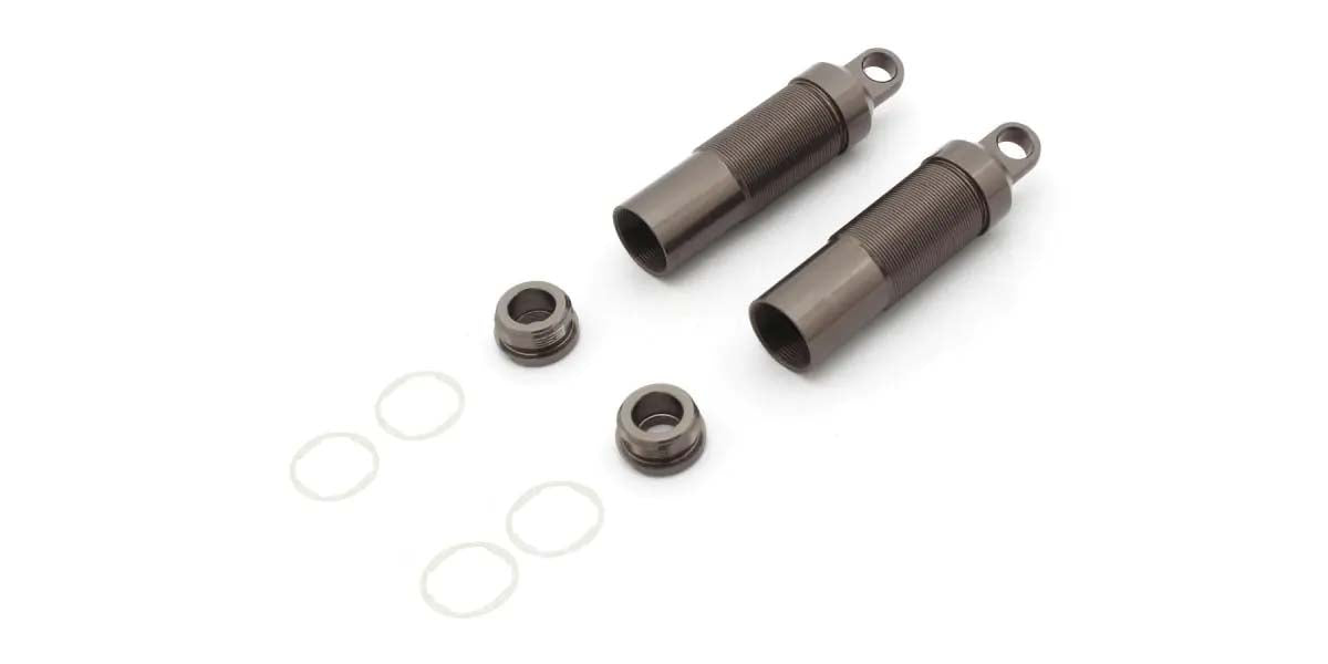 KYOSHO K.OTW152-01 - Rear Shock Case Kyosho Optima Mid 2 pcs Gun Metal