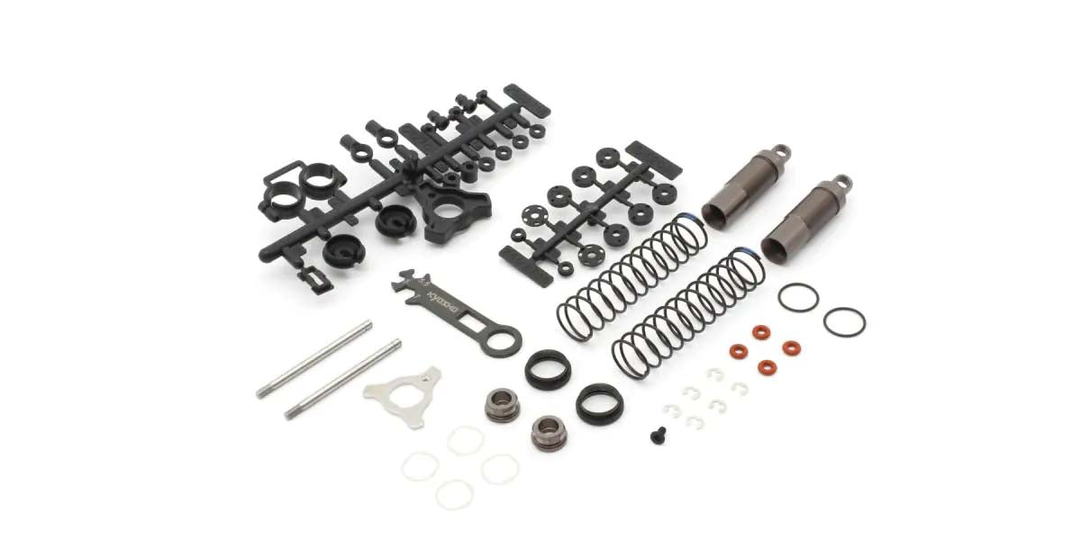 KYOSHO K.OTW152 - Rear Shock set Kyosho Optima Mid 2 pcs Gun Metal