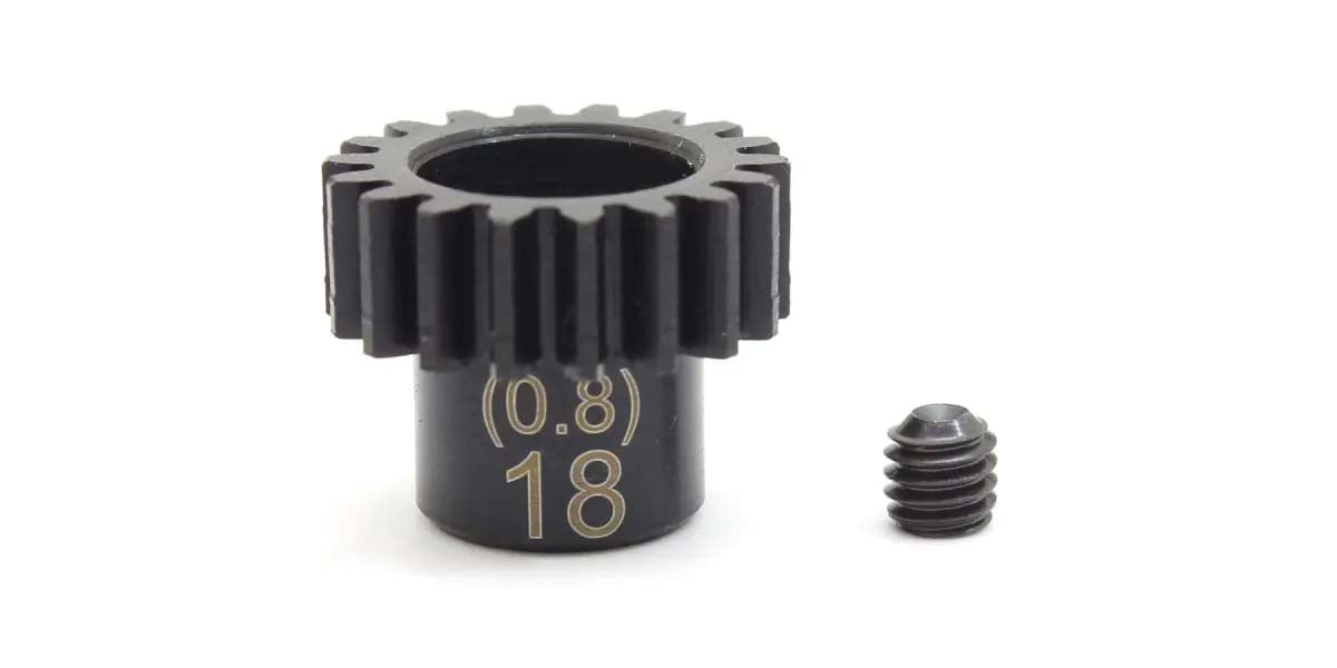 KYOSHO K.PNGS0818 - Pinion Gear 18 Teeth Kyosho 1:8 Mod 0.8-D5.0 Steel