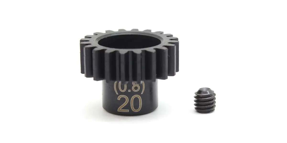 KYOSHO K.PNGS0820 - Pinion Gear 20 Teeth Kyosho 1:8 Mod 0.8-D5.0 Steel