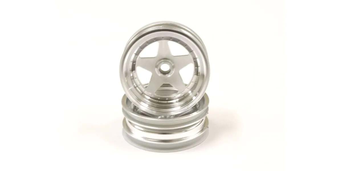 KYOSHO K.SCH005SCB - Front Wheel Satin Chromed 2.2 inches 2 pcs Kyosho Scorpion 2014