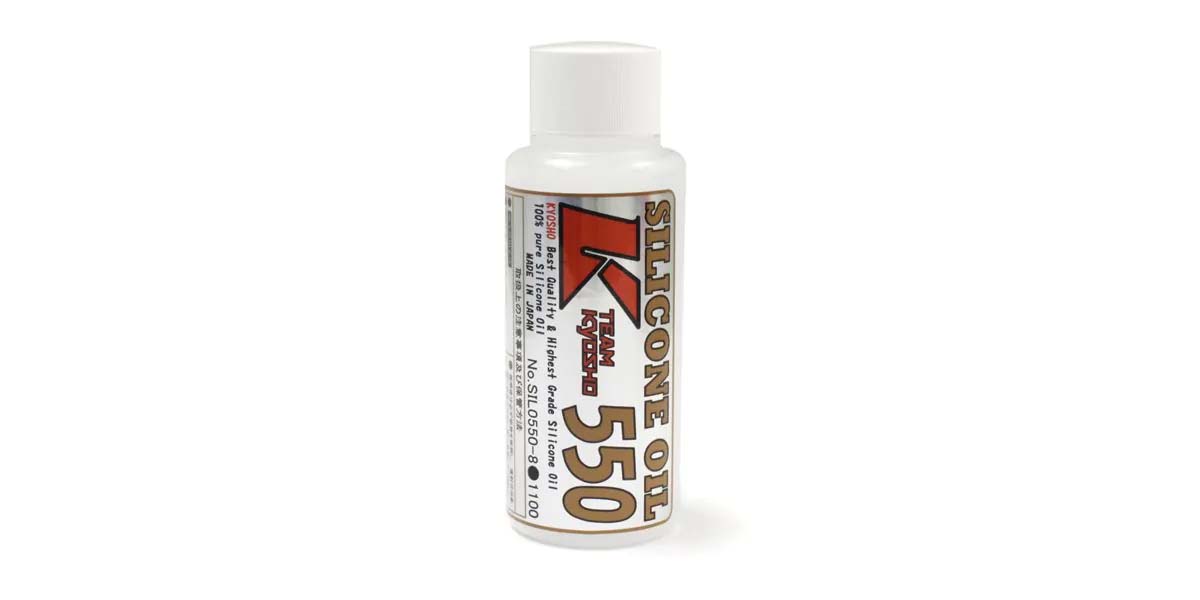 KYOSHO K.SIL0550-8B - Kyosho Silicone Damper Oil 550Wt 80 ml