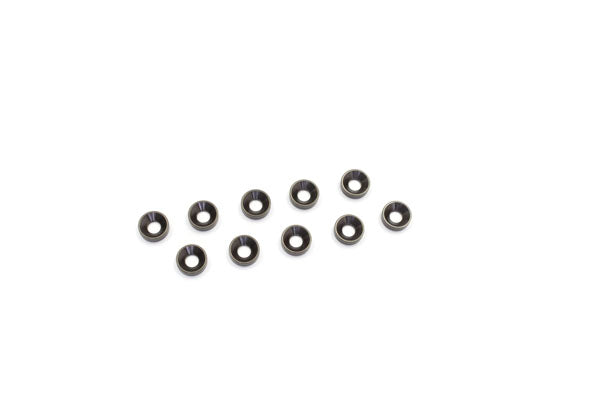 KYOSHO K.W0146GM - M3 Flat Head Washer 10 pcs Gun Metal
