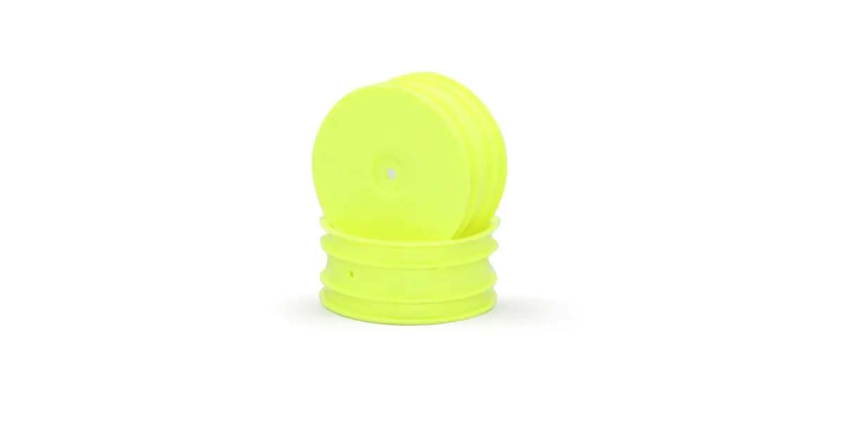 KYOSHO K.W5201YD - Front Wheel 2.2" Kyosho Lazer 4WD 2 pcs Yellow