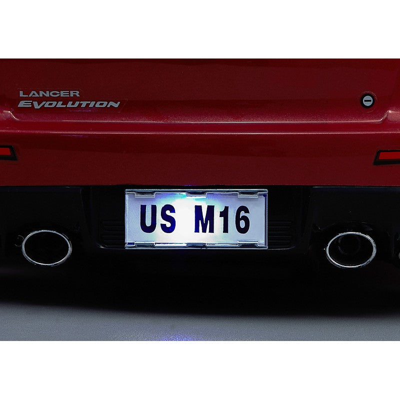 Number plate set incl. LED lighting