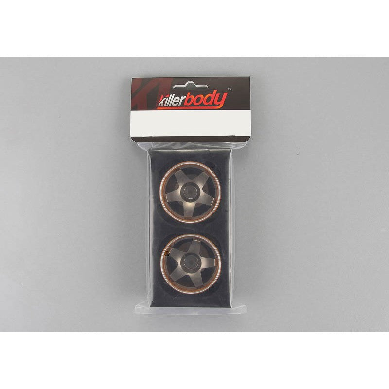 Alfa Romeo 75 Turbo Evoluzione, CNC Alloy-Rims (gray/gold)