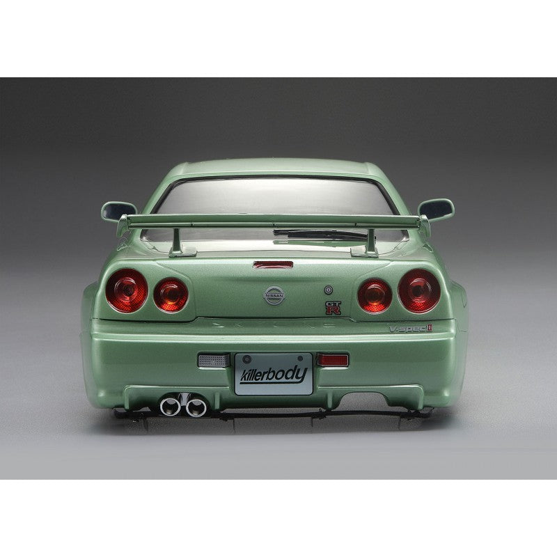 Nissan Skyline R34 195mm, champaign-green finished, RTU all-in
