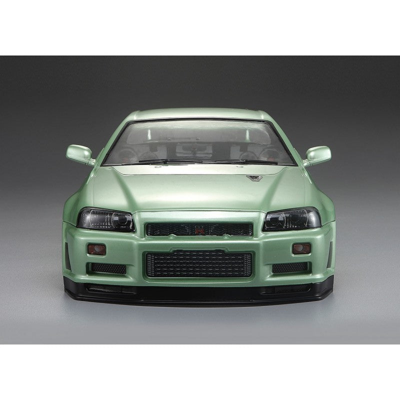 Nissan Skyline R34 195mm, champaign-green finished, RTU all-in