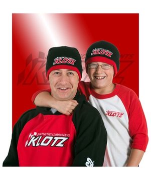 Klotz KL-741 - Beanie softhat black/red Klotz