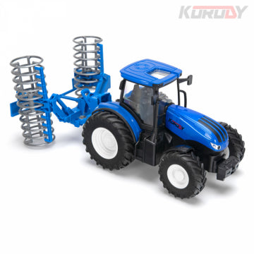 Korody KO6636H - Tractor with flattener RC RTR 1:24