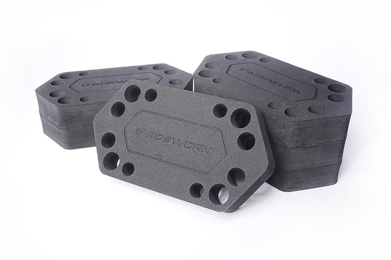 KOSWORK KOS13026 - Foam Car Maintenance Stand H30 206x110mm On-Road 1:8-1:10 Koswork