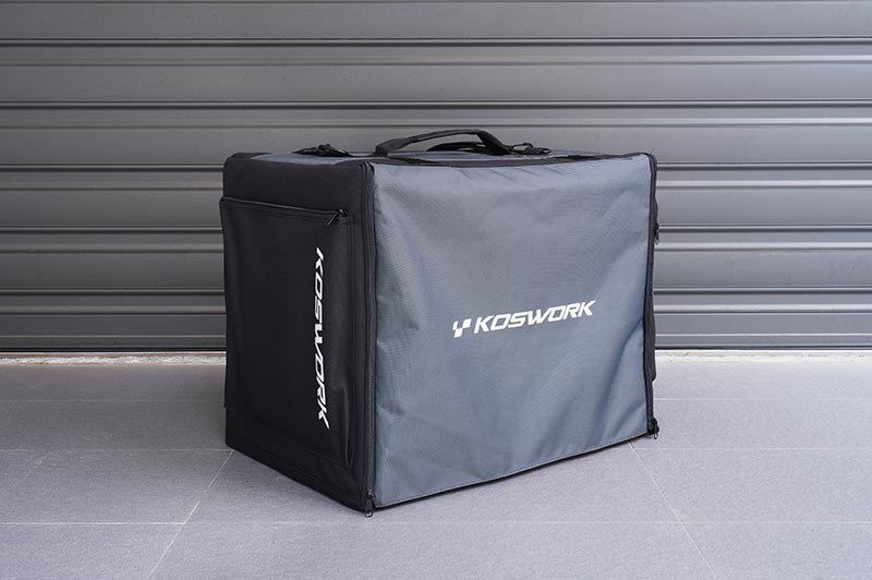 KOSWORK KOS32252PP - Koswork 1:8 RC Dual Drawer Bag 600x400x460mm PP Frame