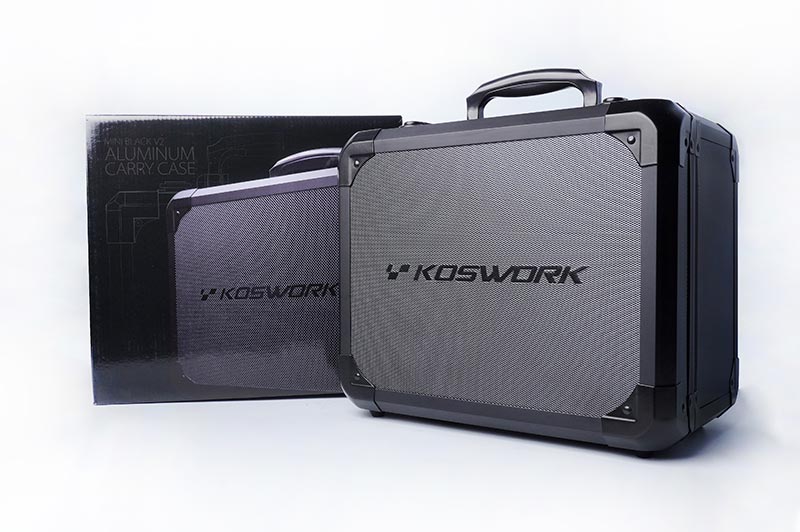 KOSWORK KOS32302-M17 - Koswork V2 Mini Black Aluminium Case for Sanwa M17