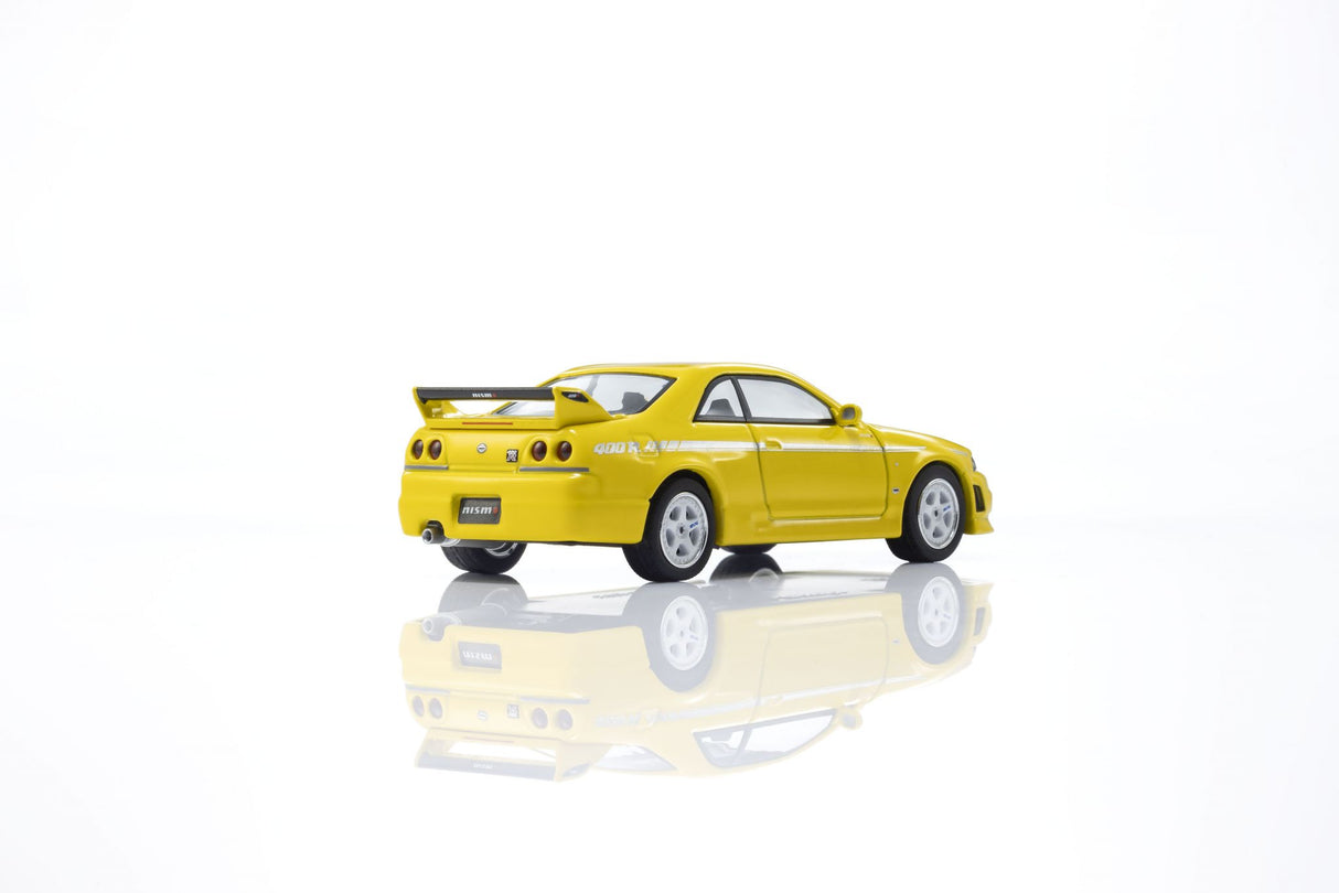 KYOSHO DIE CAST KS07128LY - Kyosho MOTN Led System 1:64 Nismo 400R Yellow