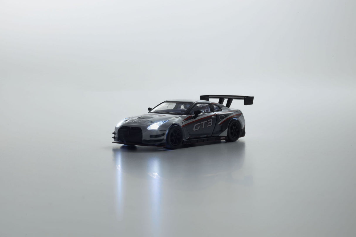 KYOSHO DIE CAST KS07131LW - Kyosho MOTN Led System 1:64 Skyline GT-R Nismo GT-3 Presentation
