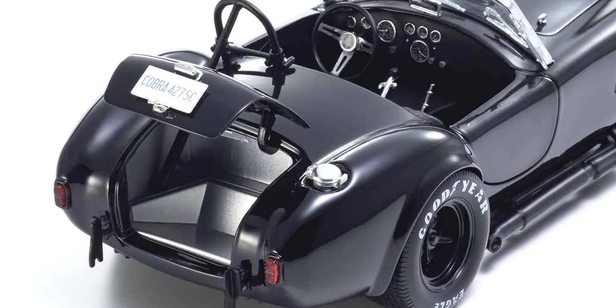 KYOSHO DIE CAST KS08047BK - Kyosho 1:18 Shelby Cobra 427 S/C Spider 1962 Black