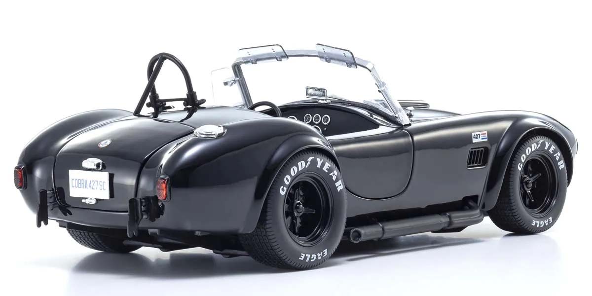 KYOSHO DIE CAST KS08047BK - Kyosho 1:18 Shelby Cobra 427 S/C Spider 1962 Black