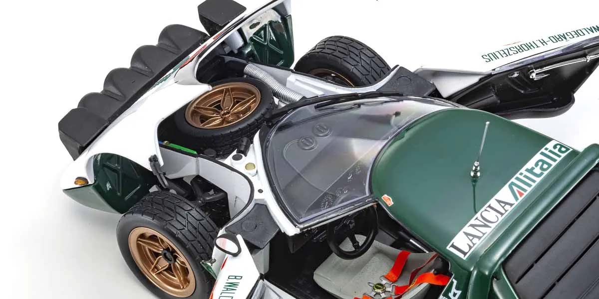 KYOSHO DIE CAST KS08130B - Kyosho 1:18 Lancia Stratos HF B.Waldegaard Winner San Remo 1975 Nr.11