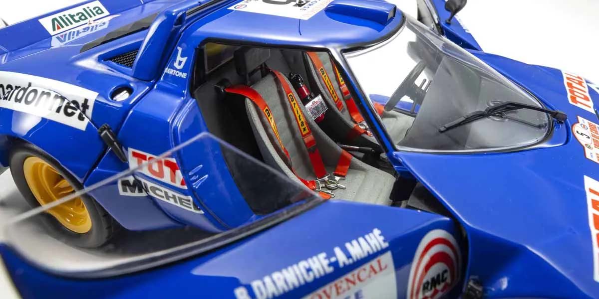 KYOSHO DIE CAST KS08130C - Kyosho 1:18 Lancia Stratos HF B.Darniche Tour de Corse 1976 Nr.5