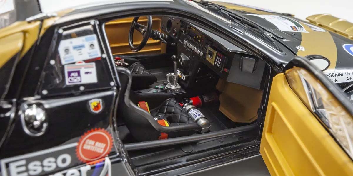 KYOSHO DIE CAST KS08306H - Kyosho 1:18 Lancia Rally 037 F.Tabaton Targa Florio 1985 Esso Nr.3