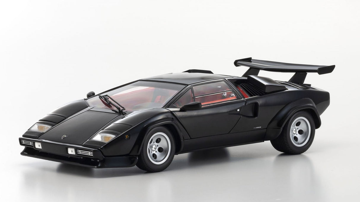 KYOSHO DIE CAST KS08320BK - Kyosho 1:18 Lamborghini Countach LP5000 Quattrovalvove Black