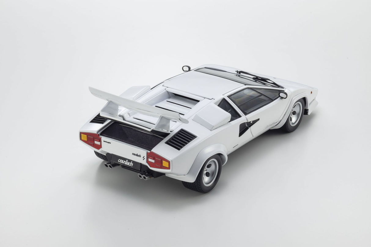 KYOSHO DIE CAST KS08320WFL - Kyosho 1:18 Lamborghini Countach LP400 S White