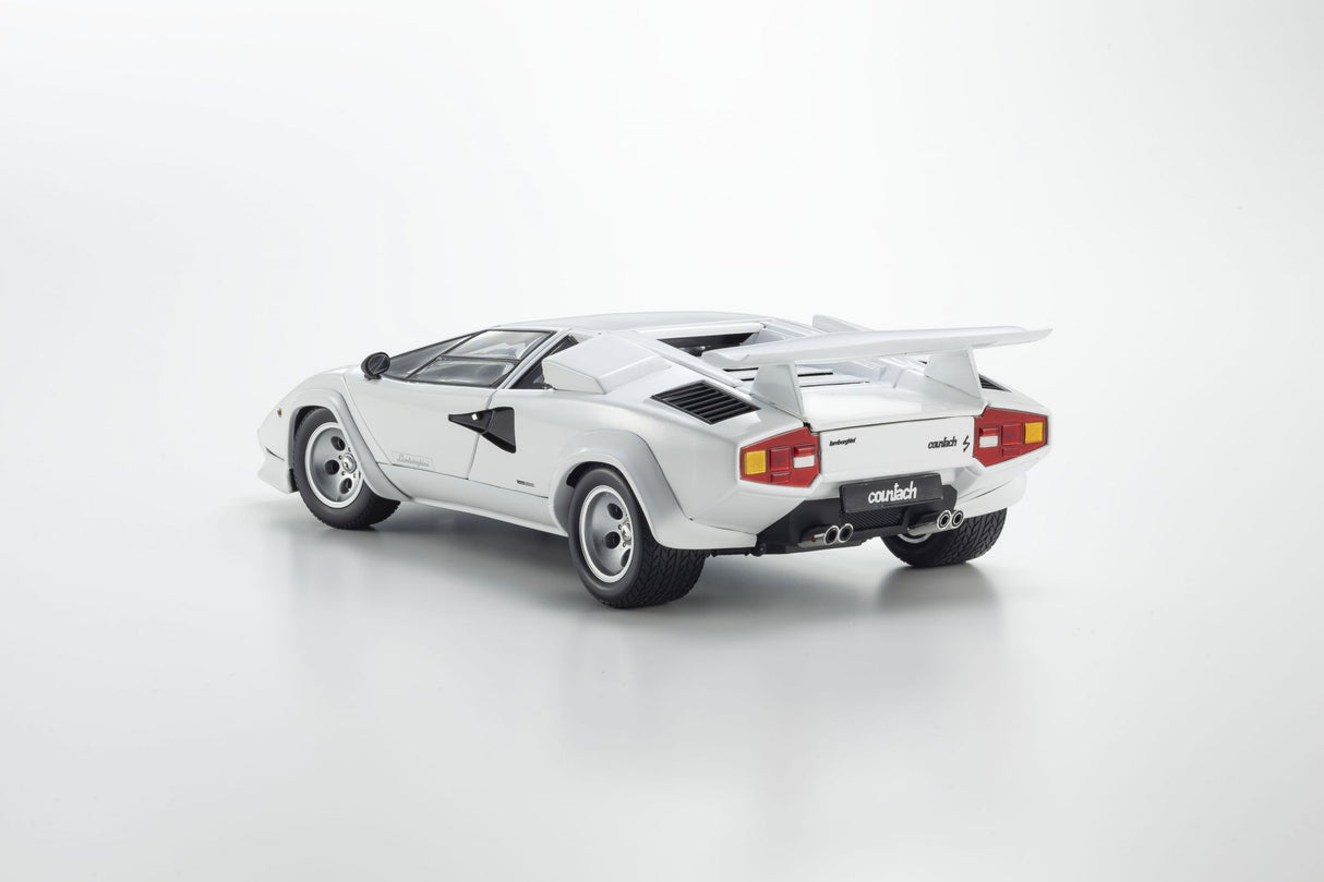 KYOSHO DIE CAST KS08320WFL - Kyosho 1:18 Lamborghini Countach LP400 S White