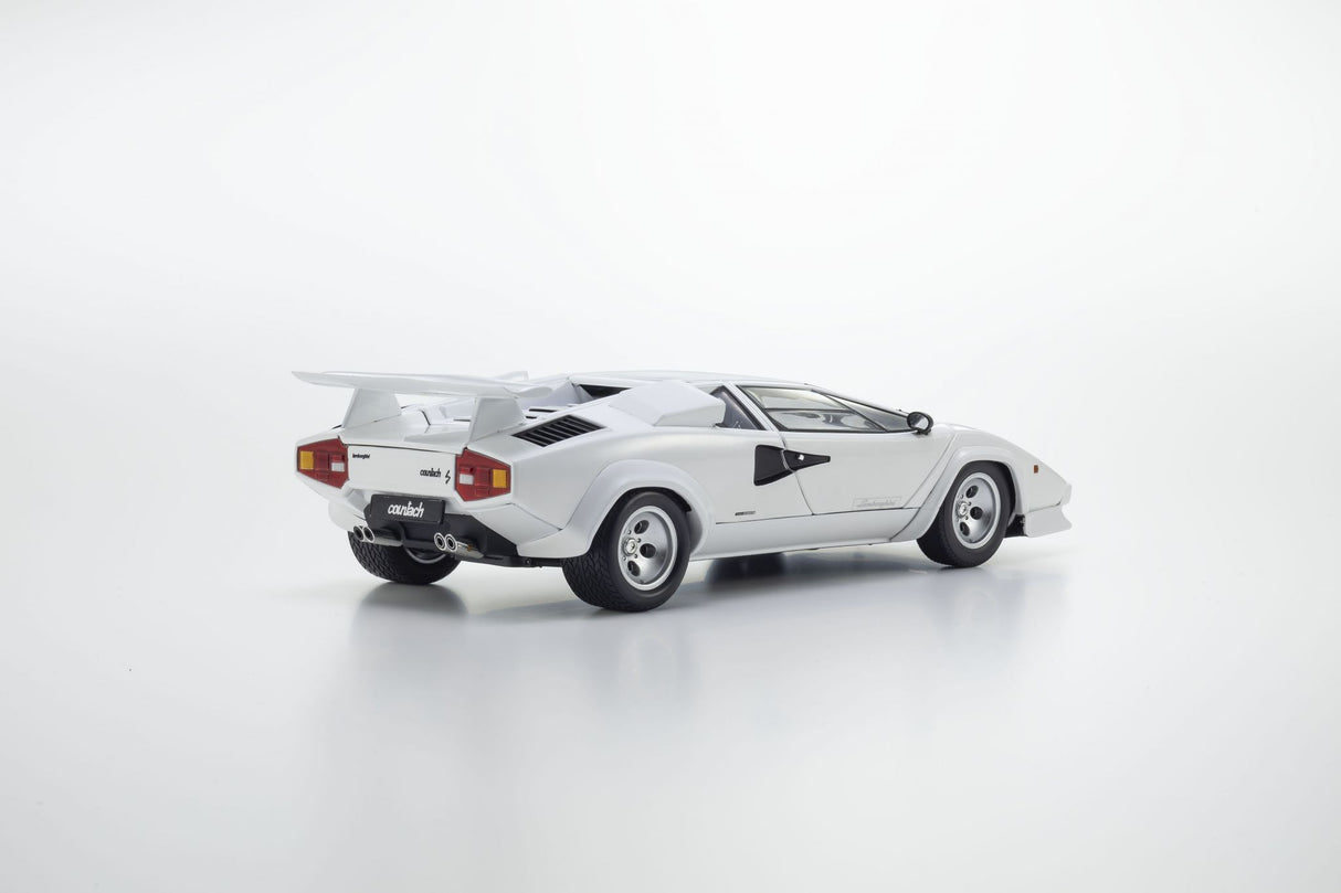 KYOSHO DIE CAST KS08320WFL - Kyosho 1:18 Lamborghini Countach LP400 S White