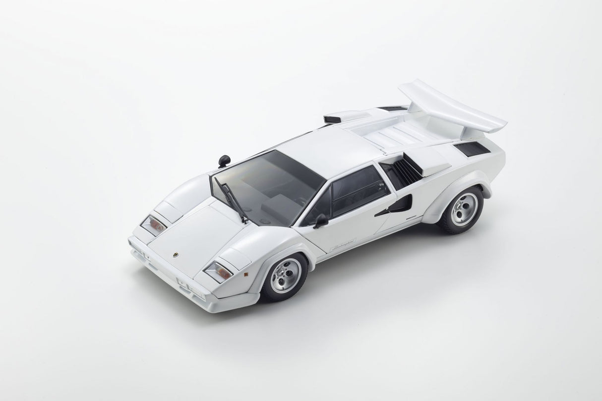 KYOSHO DIE CAST KS08320WFL - Kyosho 1:18 Lamborghini Countach LP400 S White
