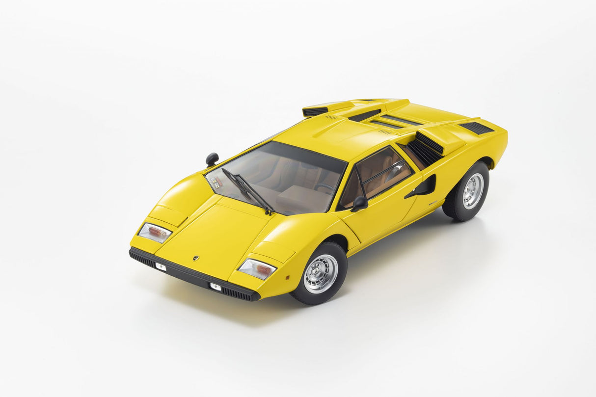 KYOSHO DIE CAST KS08321YT - Kyosho 1:18 Lamborghini Countach LP400 1974 Yellow