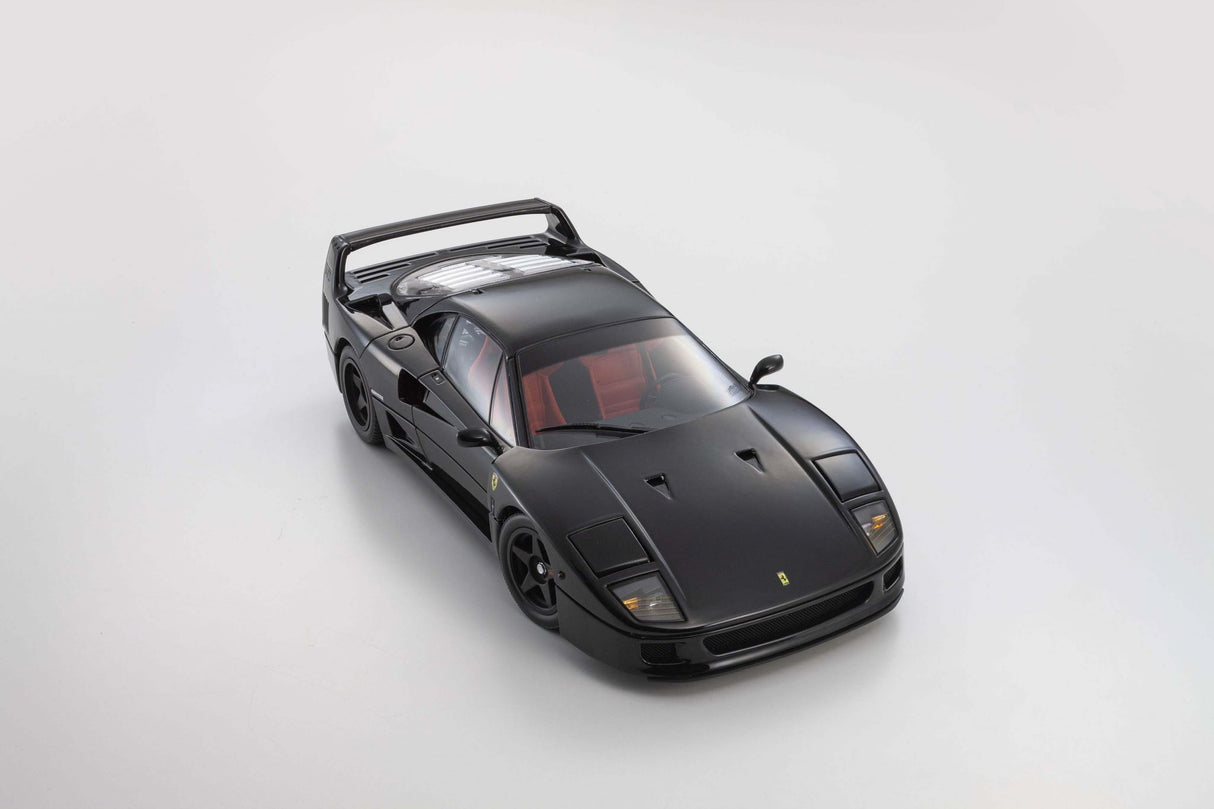 KYOSHO DIE CAST KS08416BK - Kyosho 1:18 Ferrari F40 Black 1987 Die-Cast Collection