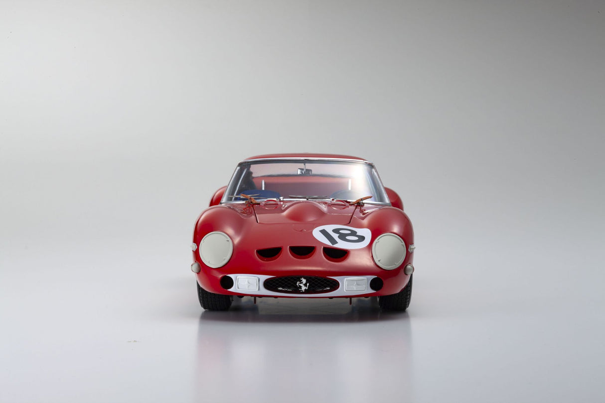 KYOSHO DIE CAST KS08438F - Kyosho 1:18 Ferrari 250 GTO Daytona 3H 1st OA 1963 Nr.18