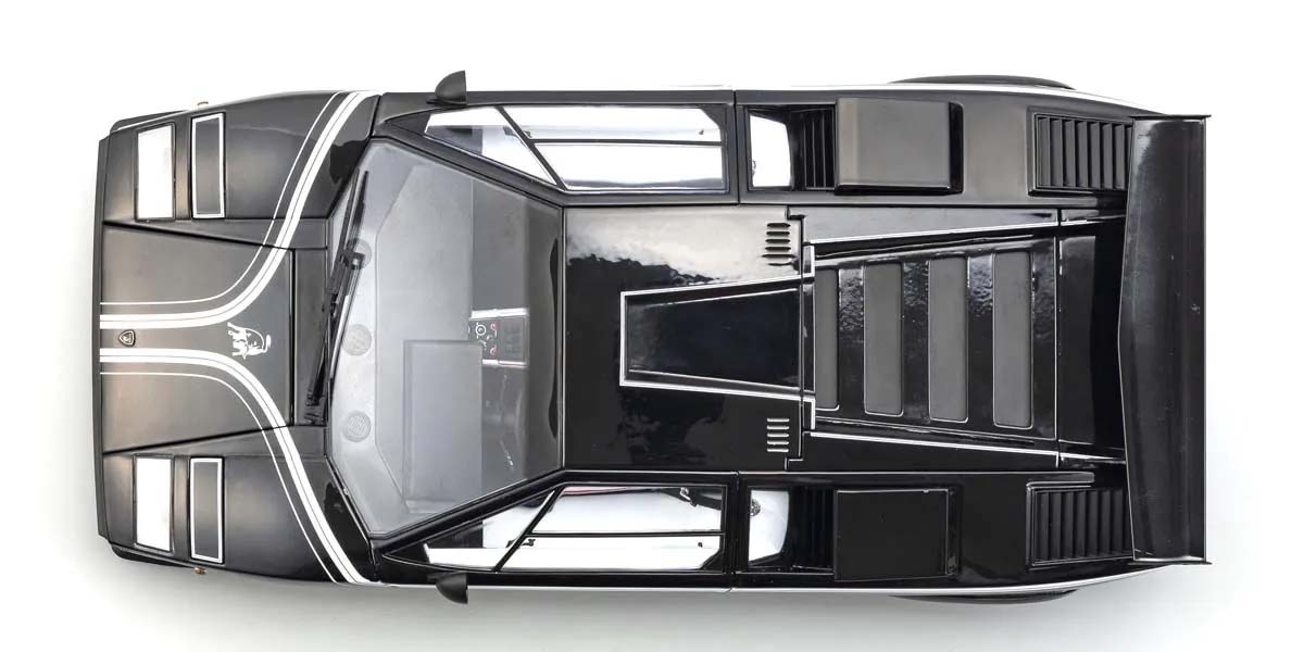 KYOSHO DIE CAST KS08617BK - Kyosho 1:12 Lamborghini Countach LP500R 1982 Black