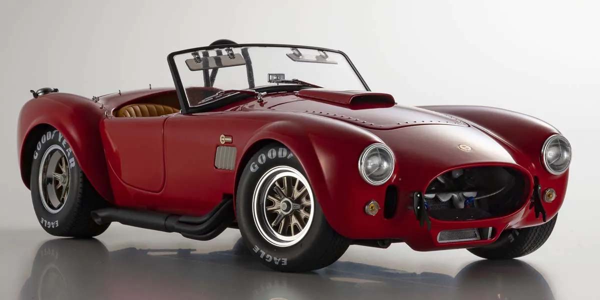 KYOSHO DIE CAST KS08633R - Kyosho 1:12 Shelby Cobra 427 S/C Spider 1962 Red