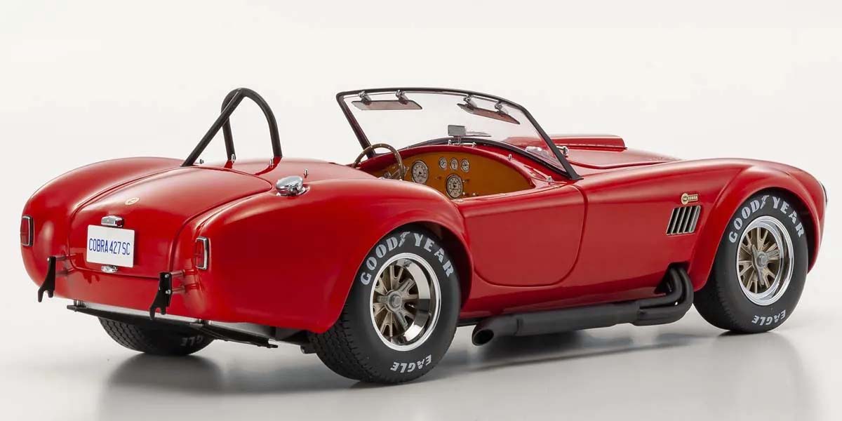 KYOSHO DIE CAST KS08633R - Kyosho 1:12 Shelby Cobra 427 S/C Spider 1962 Red