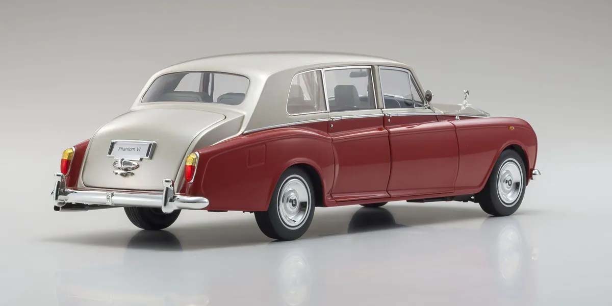 KYOSHO DIE CAST KS08905RLB - Kyosho 1:18 Rolls-Royce Phantom VI EWB 1968 Red-Light Beige
