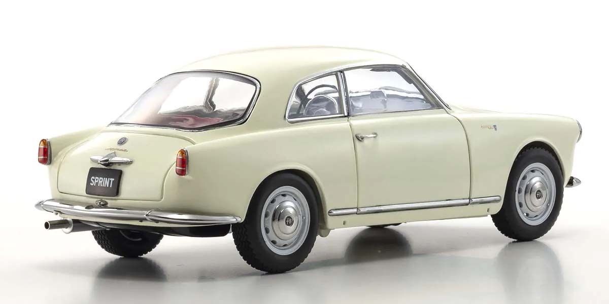 KYOSHO DIE CAST KS08957W - Kyosho 1:18 Alfa Romeo Giuletta Sprint Coupe 1954 White