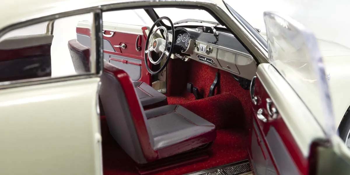 KYOSHO DIE CAST KS08957W - Kyosho 1:18 Alfa Romeo Giuletta Sprint Coupe 1954 White