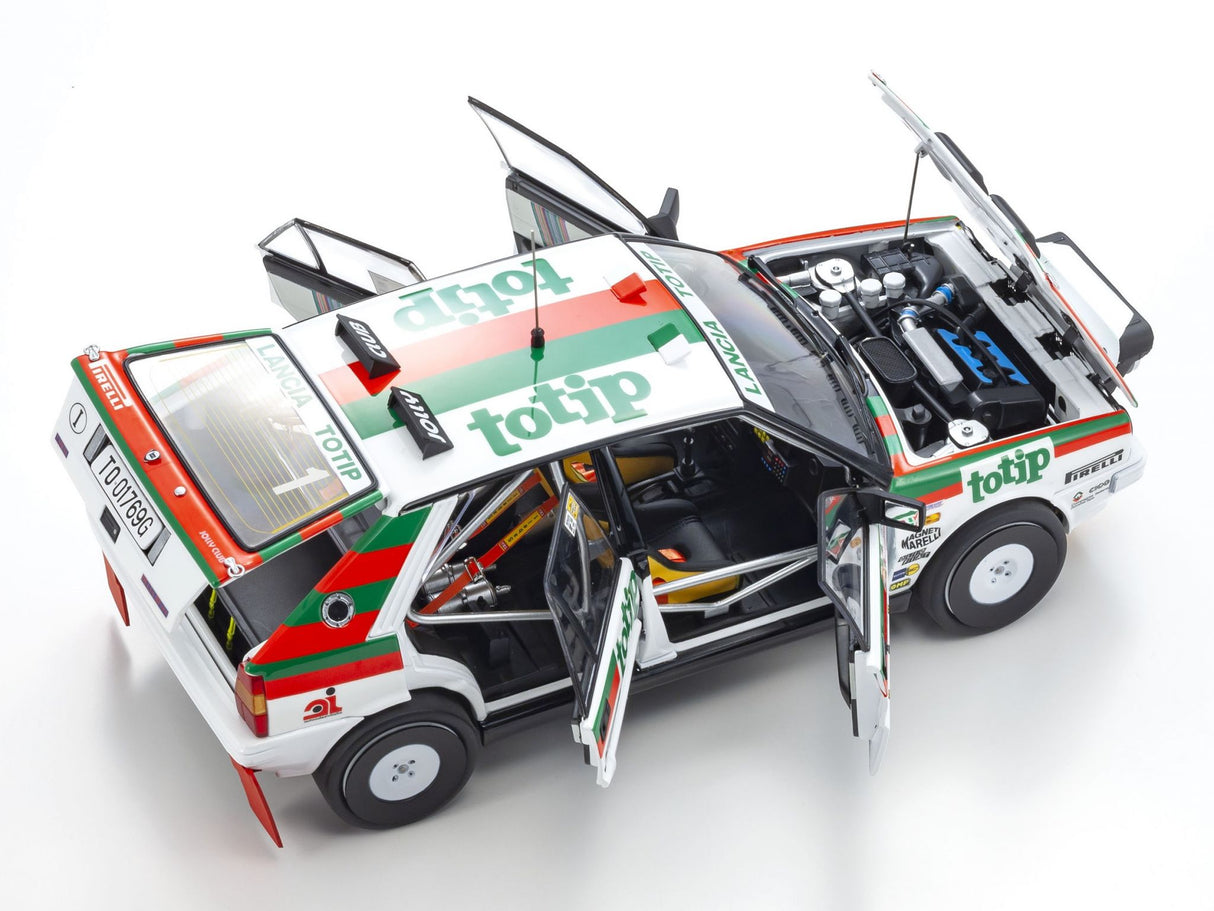 KYOSHO DIE CAST KS08960C - Kyosho 1:18 Lancia Delta HF 4WD Targa Florio 1987 Team Totip Nr.1