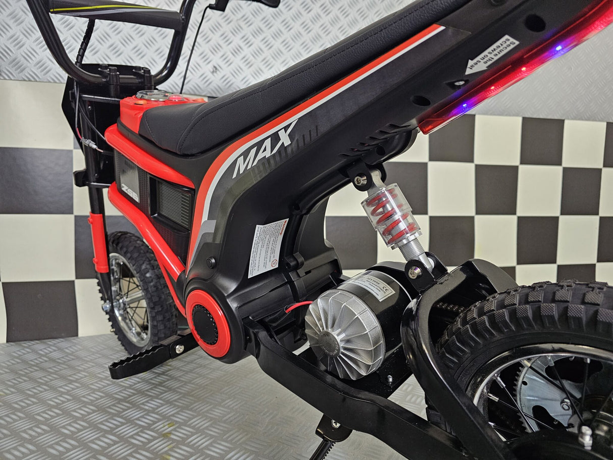 Elektrisk crossmotorcykel 24 volt