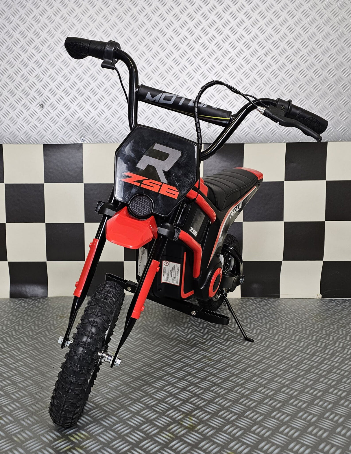 Elektrisk crossmotorcykel 24 volt